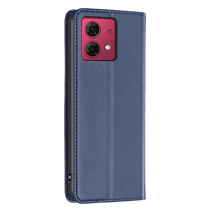BINFEN COLOR BF18 For Motorola Moto G84 5G Case PU Leather Card Slots Phone Cover Shell