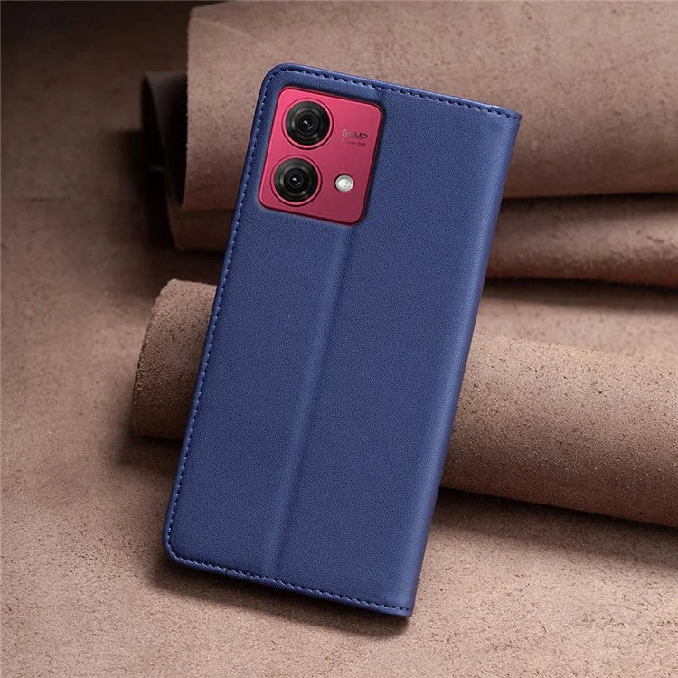 BINFEN COLOR BF18 For Motorola Moto G84 5G Case PU Leather Card Slots Phone Cover Shell