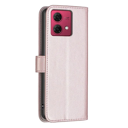 BINFEN COLOR BF17 For Motorola Moto G84 5G Case Wallet Leather Cell Phone Stand Cover