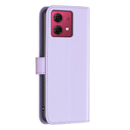 BINFEN COLOR BF17 For Motorola Moto G84 5G Case Wallet Leather Cell Phone Stand Cover