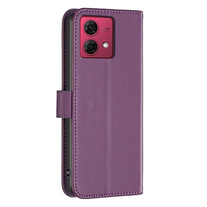 BINFEN COLOR BF17 For Motorola Moto G84 5G Case Wallet Leather Cell Phone Stand Cover