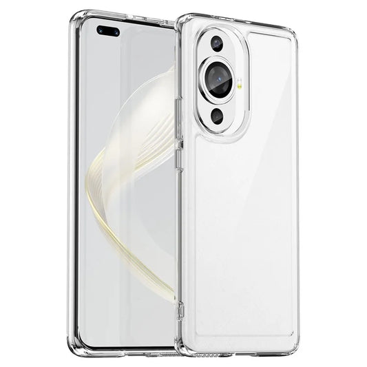 For Huawei nova 11 Ultra / nova 11 Pro Phone Case TPU+Acrylic Clear Cover (Big Rear Lens Hole)