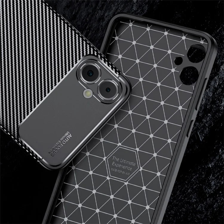 For Samsung Galaxy A05 4G Case Soft TPU Fiber Texture Phone Cover