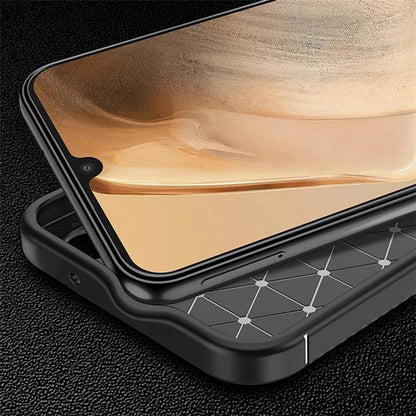 For Samsung Galaxy A05 4G Case Soft TPU Fiber Texture Phone Cover