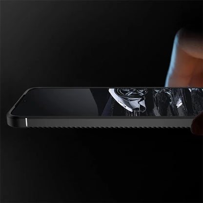 For Xiaomi 14 Case Carbon Fiber Texture TPU Phone Protective Cover