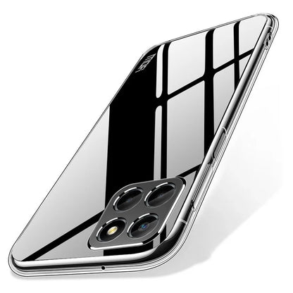 MOFI For Honor X6a 4G Case Transparent Phone Cover TPU Phone Protector