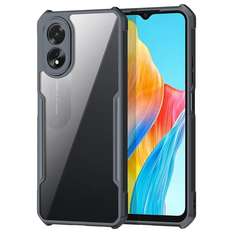 XUNDD For Oppo A38 4G Case Shockproof Cover Acrylic+TPU Phone Back Shell