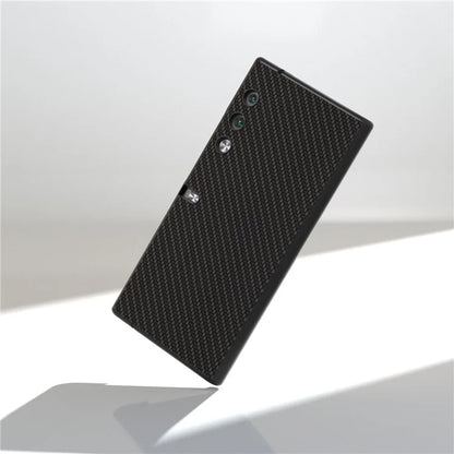 For Honor V Purse Case PU Leather + PC Carbon Fiber Texture Phone Cover