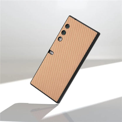 For Honor V Purse Case PU Leather + PC Carbon Fiber Texture Phone Cover