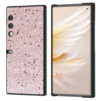 For Honor V Purse Case Glitter PU Leather+PC Phone Cover