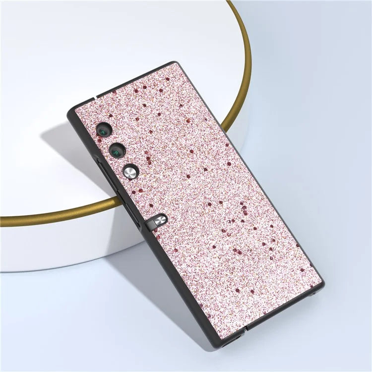 For Honor V Purse Case Glitter PU Leather+PC Phone Cover