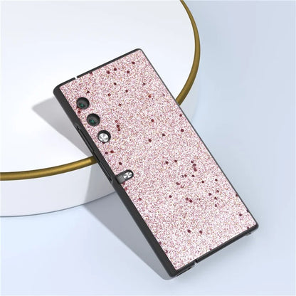 For Honor V Purse Case Glitter PU Leather+PC Phone Cover