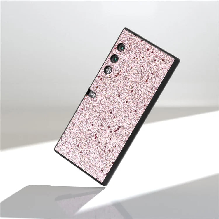 For Honor V Purse Case Glitter PU Leather+PC Phone Cover