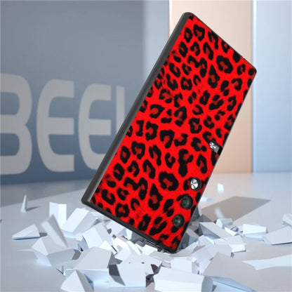 For Honor V Purse Case PU Leather+PC Leopard Pattern Phone Cover