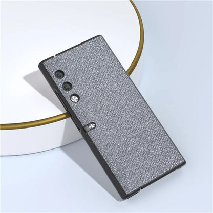 For Honor V Purse Case Rhinestone Texture PU Leather+PC Shell Phone Cover