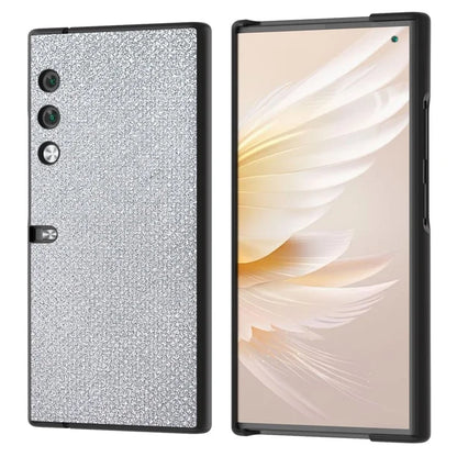 For Honor V Purse Case Rhinestone Texture PU Leather+PC Shell Phone Cover