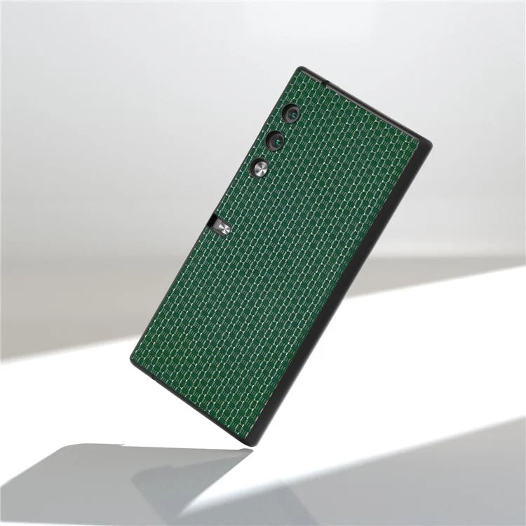 For Honor V Purse Case Genuine Cow Leather Coated PC Luxury Texture Phone Cover