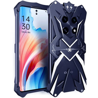 For Oppo A2 Pro 5G Case Anti-Scratch Aluminum Alloy Shell Cell Phone Cover