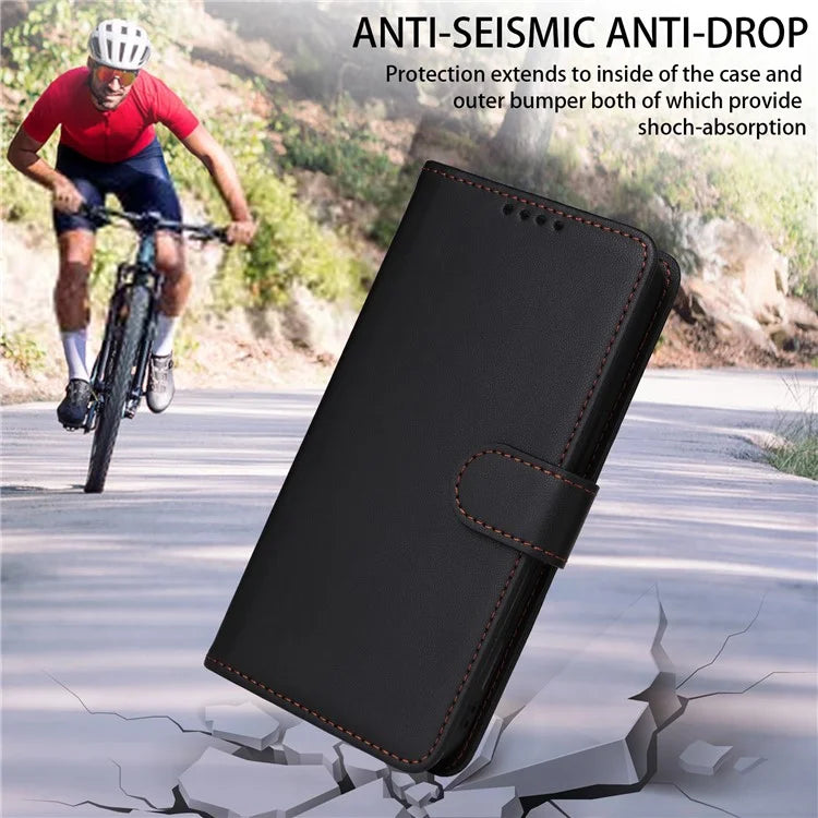 BETOPNICE 005 For iPhone 15 Plus Case RFID Blocking Detachable Leather Wallet Phone Cover