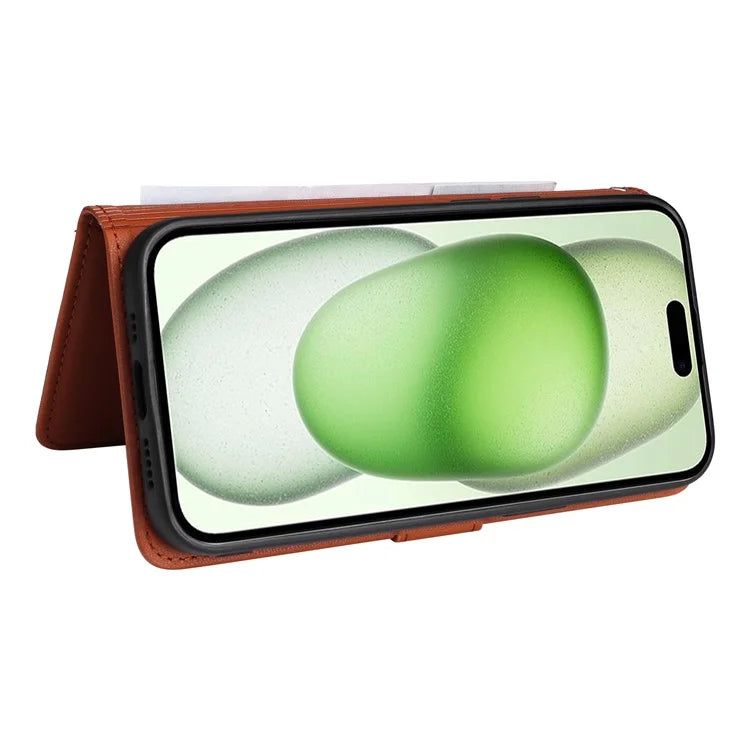BETOPNICE 005 For iPhone 15 Plus Case RFID Blocking Detachable Leather Wallet Phone Cover
