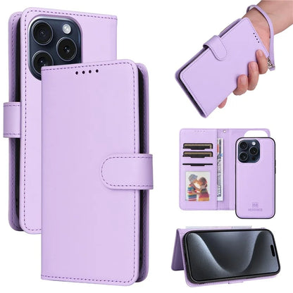 BETOPNICE 005 For iPhone 15 Pro Case Detachable 2-in-1 Leather Wallet Phone Cover