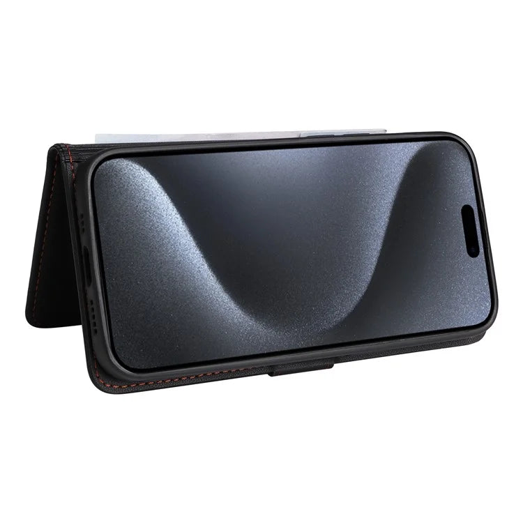 BETOPNICE 005 For iPhone 15 Pro Case Detachable 2-in-1 Leather Wallet Phone Cover