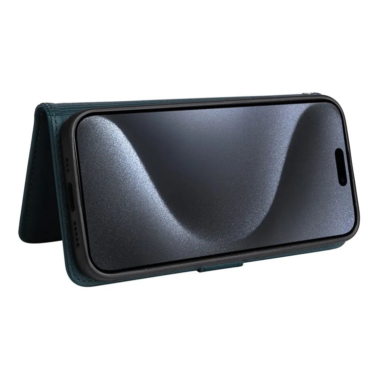 BETOPNICE 005 For iPhone 15 Pro Case Detachable 2-in-1 Leather Wallet Phone Cover