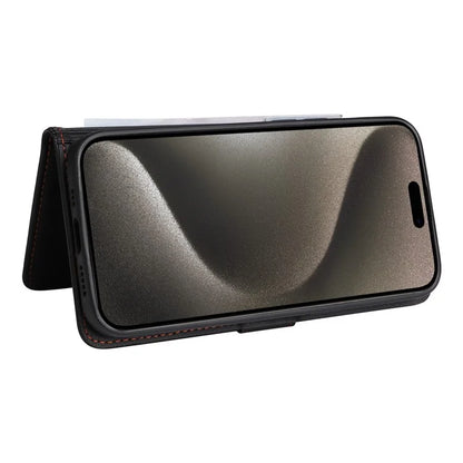 BETOPNICE 005 For iPhone 15 Pro Max Case Detachable Cell Phone Stand Leather Cover