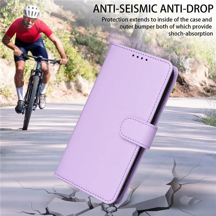 BETOPNICE 005 For iPhone 15 Case Detachable Cell Phone Leather Cover with Wrist Strap