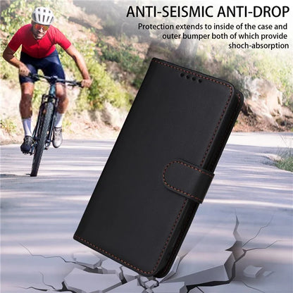 BETOPNICE 005 For iPhone 15 Case Detachable Cell Phone Leather Cover with Wrist Strap