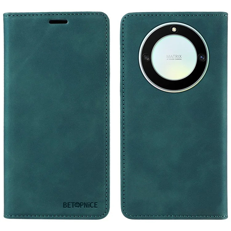 BETOPNICE 003 For Honor X9a 5G / X40 5G / Magic5 Lite 5G Cover RFID Blocking Wallet Leather Phone Case