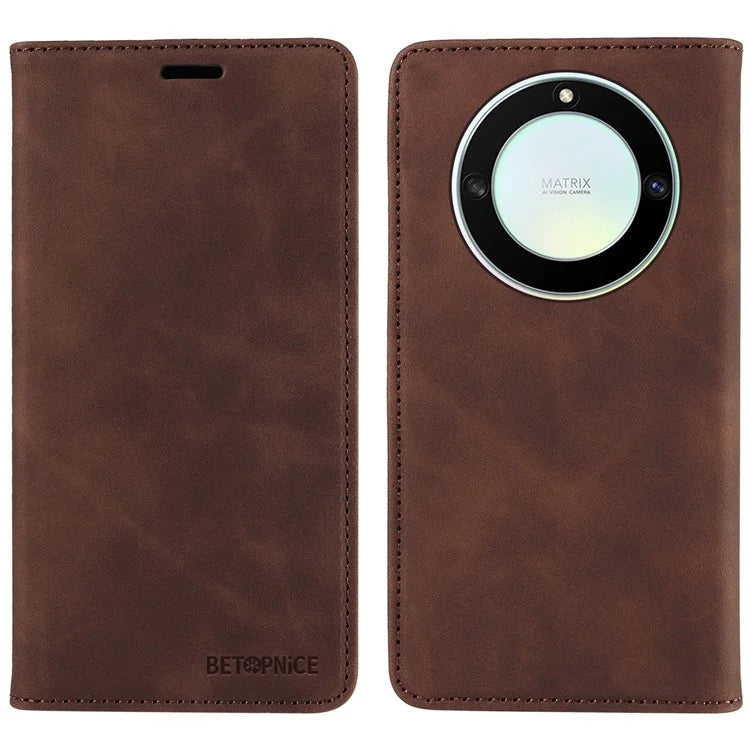 BETOPNICE 003 For Honor X9a 5G / X40 5G / Magic5 Lite 5G Cover RFID Blocking Wallet Leather Phone Case