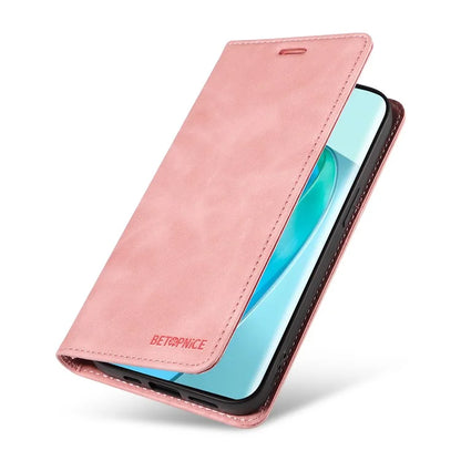 BETOPNICE 003 For Honor X9a 5G / X40 5G / Magic5 Lite 5G Cover RFID Blocking Wallet Leather Phone Case