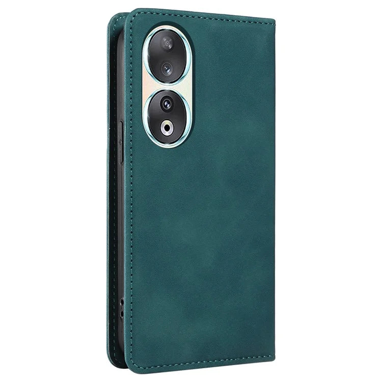 BETOPNICE 003 For Honor 90 Leather Case RFID Blocking Wallet Stand Phone Case