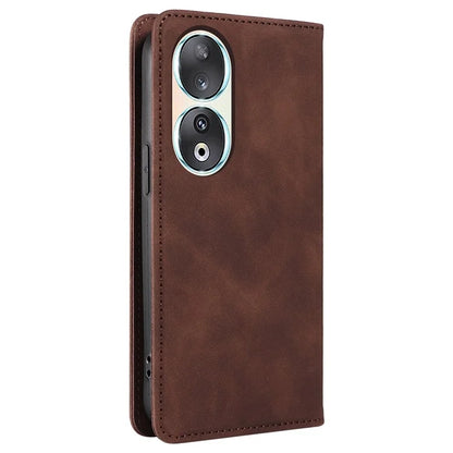 BETOPNICE 003 For Honor 90 Leather Case RFID Blocking Wallet Stand Phone Case