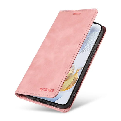 BETOPNICE 003 For Honor 90 Leather Case RFID Blocking Wallet Stand Phone Case