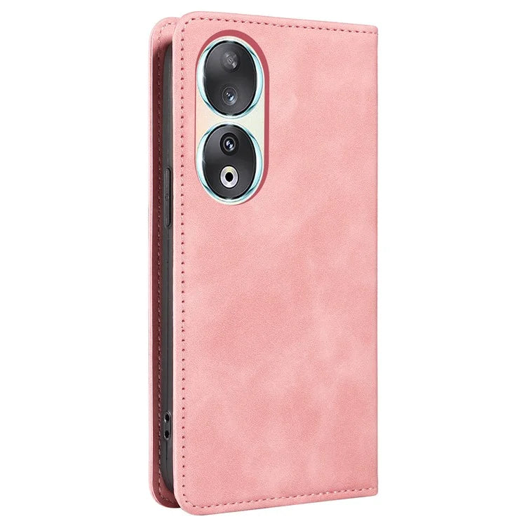 BETOPNICE 003 For Honor 90 Leather Case RFID Blocking Wallet Stand Phone Case