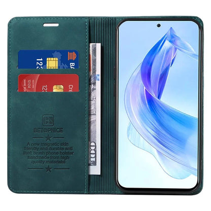 BETOPNICE 003 For Honor 90 Lite 5G / X50i 5G Case RFID Blocking Wallet Leather Phone Shell