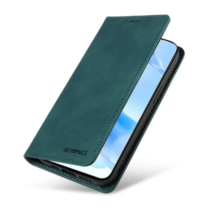 BETOPNICE 003 For Honor 90 Lite 5G / X50i 5G Case RFID Blocking Wallet Leather Phone Shell