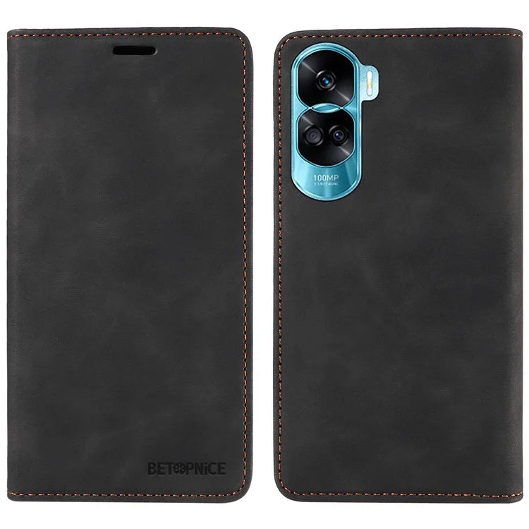 BETOPNICE 003 For Honor 90 Lite 5G / X50i 5G Case RFID Blocking Wallet Leather Phone Shell