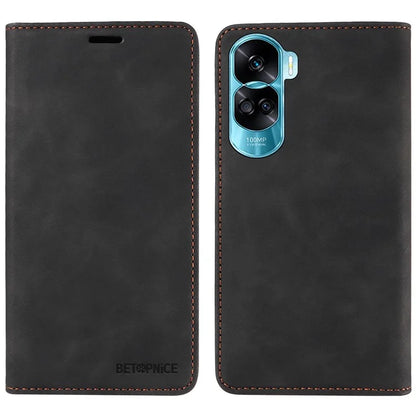 BETOPNICE 003 For Honor 90 Lite 5G / X50i 5G Case RFID Blocking Wallet Leather Phone Shell
