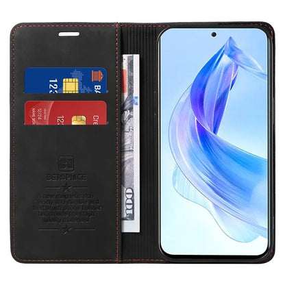 BETOPNICE 003 For Honor 90 Lite 5G / X50i 5G Case RFID Blocking Wallet Leather Phone Shell
