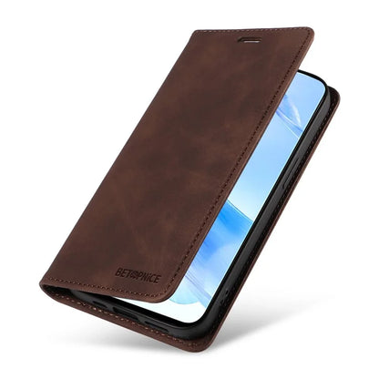 BETOPNICE 003 For Honor 90 Lite 5G / X50i 5G Case RFID Blocking Wallet Leather Phone Shell