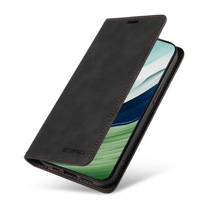 BETOPNICE 003 For Huawei Mate 60 Pro Case Magnetic Closing Leather Wallet Phone Cover
