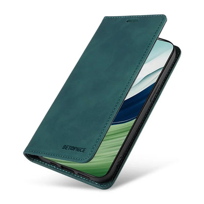 BETOPNICE 003 For Huawei Mate 60 Pro Case Magnetic Closing Leather Wallet Phone Cover