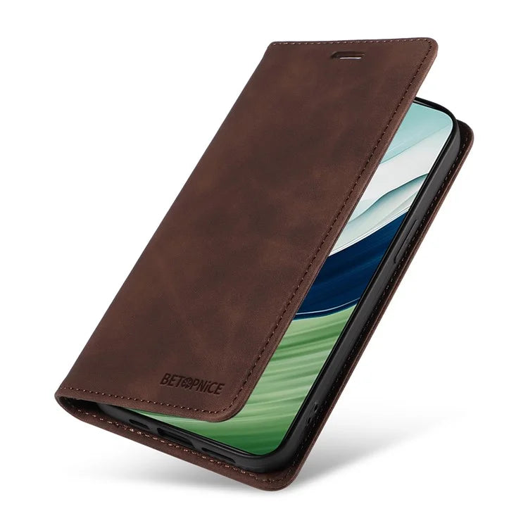 BETOPNICE 003 For Huawei Mate 60 Pro Case Magnetic Closing Leather Wallet Phone Cover