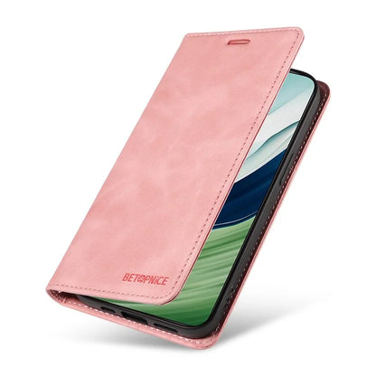 BETOPNICE 003 For Huawei Mate 60 Pro Case Magnetic Closing Leather Wallet Phone Cover