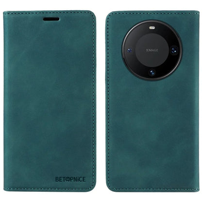 BETOPNICE 003 For Huawei Mate 60 Cover Leather Stand RFID Blocking Wallet Phone Case