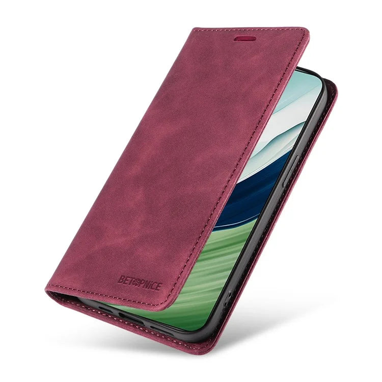 BETOPNICE 003 For Huawei Mate 60 Cover Leather Stand RFID Blocking Wallet Phone Case