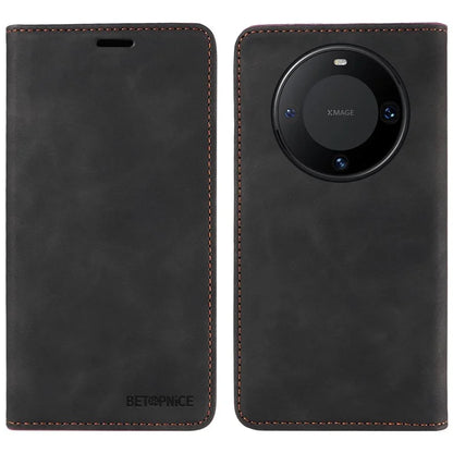 BETOPNICE 003 For Huawei Mate 60 Cover Leather Stand RFID Blocking Wallet Phone Case